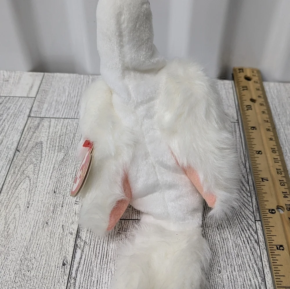Serenity White Dove Plush with Peace Symbol